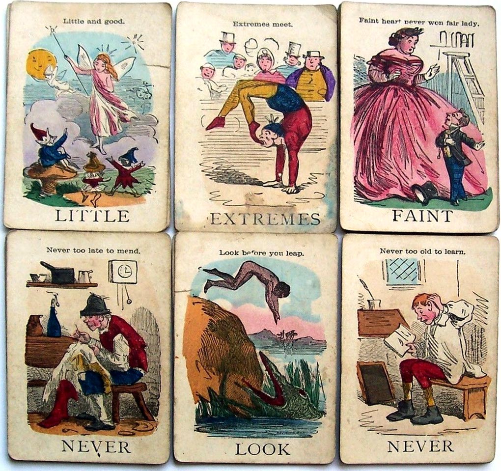 Jaques' Illustrated Proverbs, c.1870 Jaques' Illustrated Proverbs, c.1870
