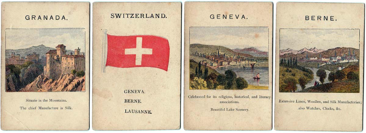 Kingdoms of Europe card game, c.1885 Kingdoms of Europe card game, c.1885