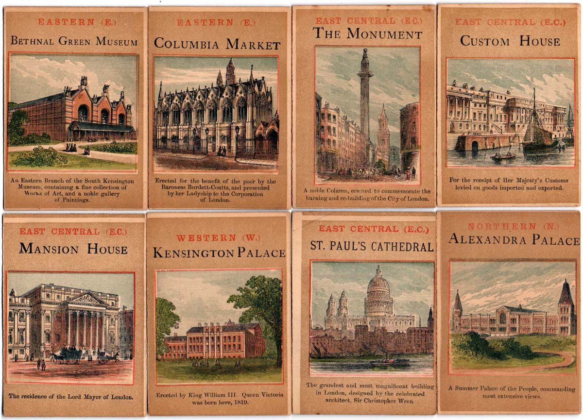 Jaques' The London Post Card Game, c.1895