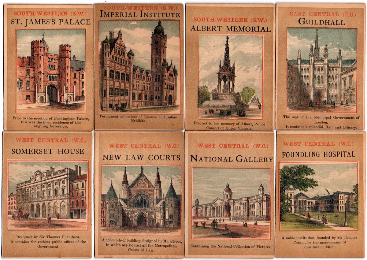 Jaques' The London Post Card Game, c.1895