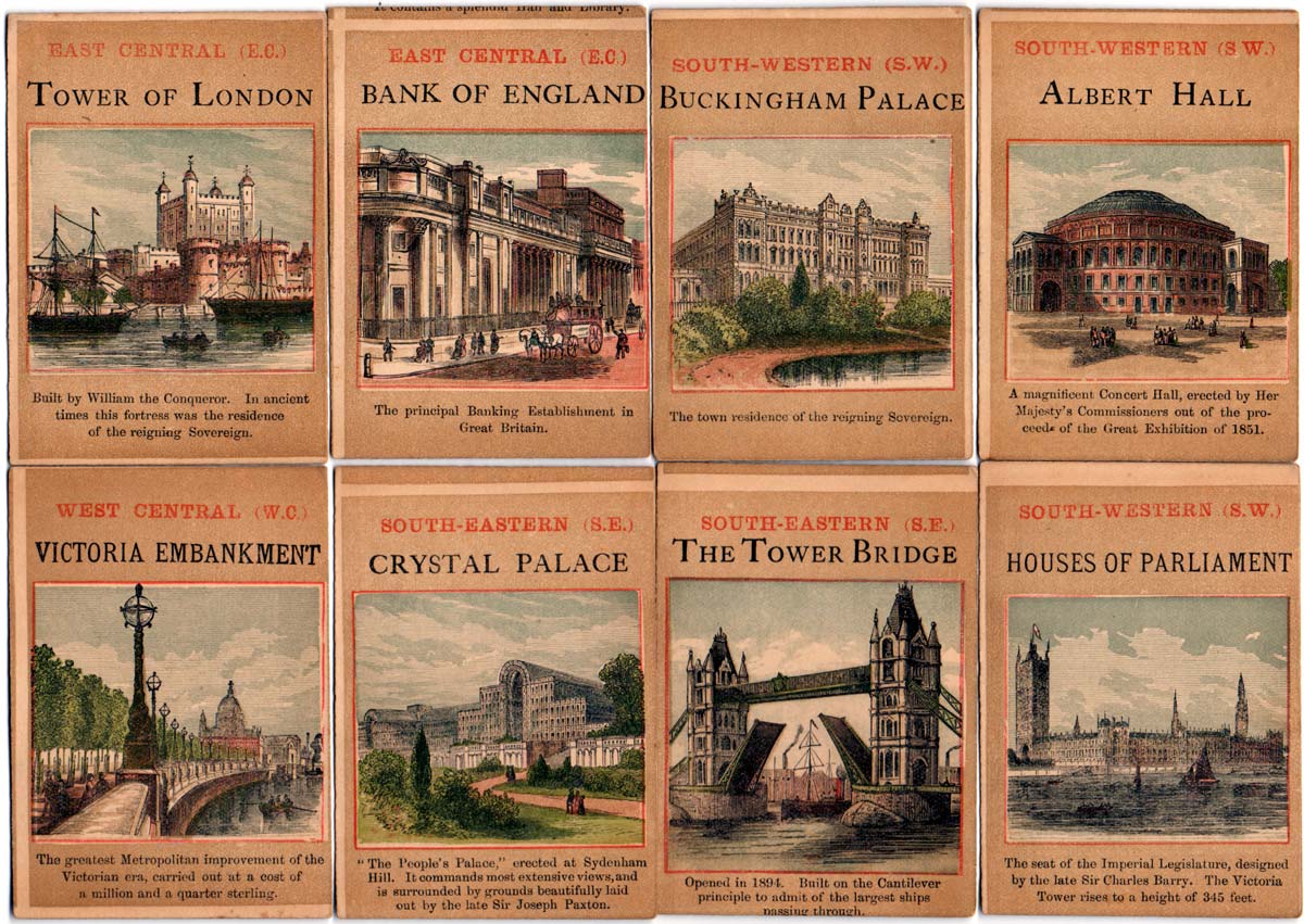 Jaques' The London Post Card Game, c.1895