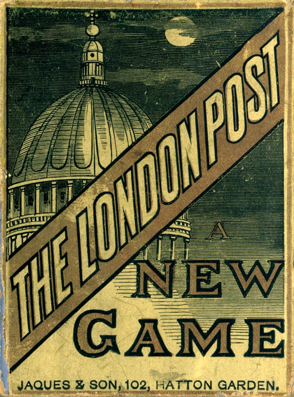 Jaques' The London Post Card Game, c.1895 Jaques' The London Post Card Game, c.1895