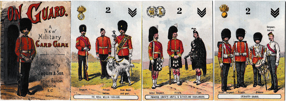 Jaques' On Guard game, c.1880