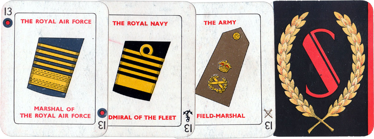 Salute! The Four Services promotion game by John Jaques & Son Ltd, London, c.1930s Salute! The Four Services promotion game by John Jaques & Son Ltd, London, c.1930s