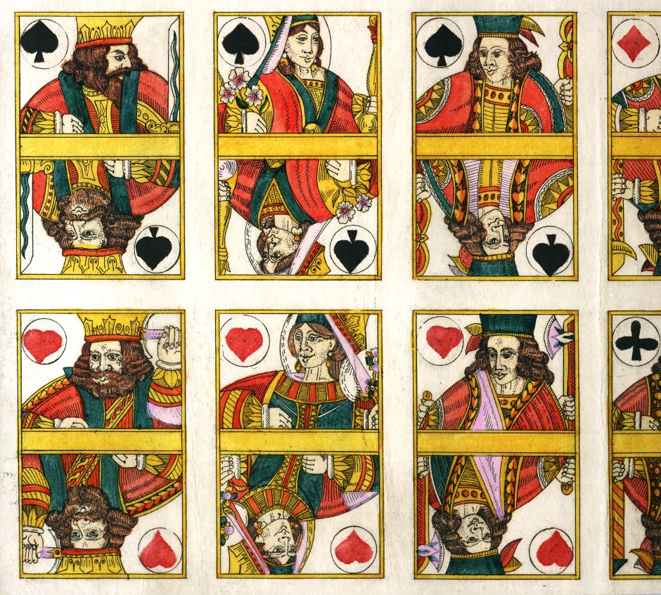 Karl Gerich: Austrian style playing cards, c.1982