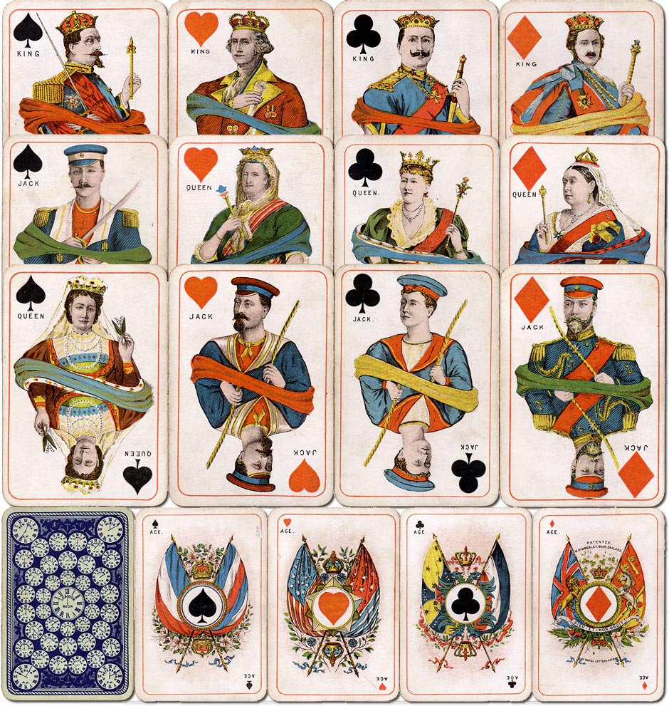 Kimberley's Royal National Patriotic playing cards