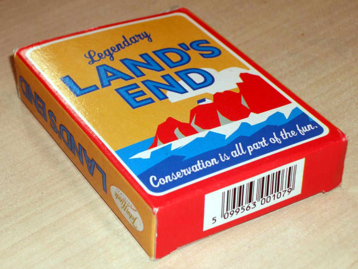 “Legendary Land’s End” deck by John Hinde
