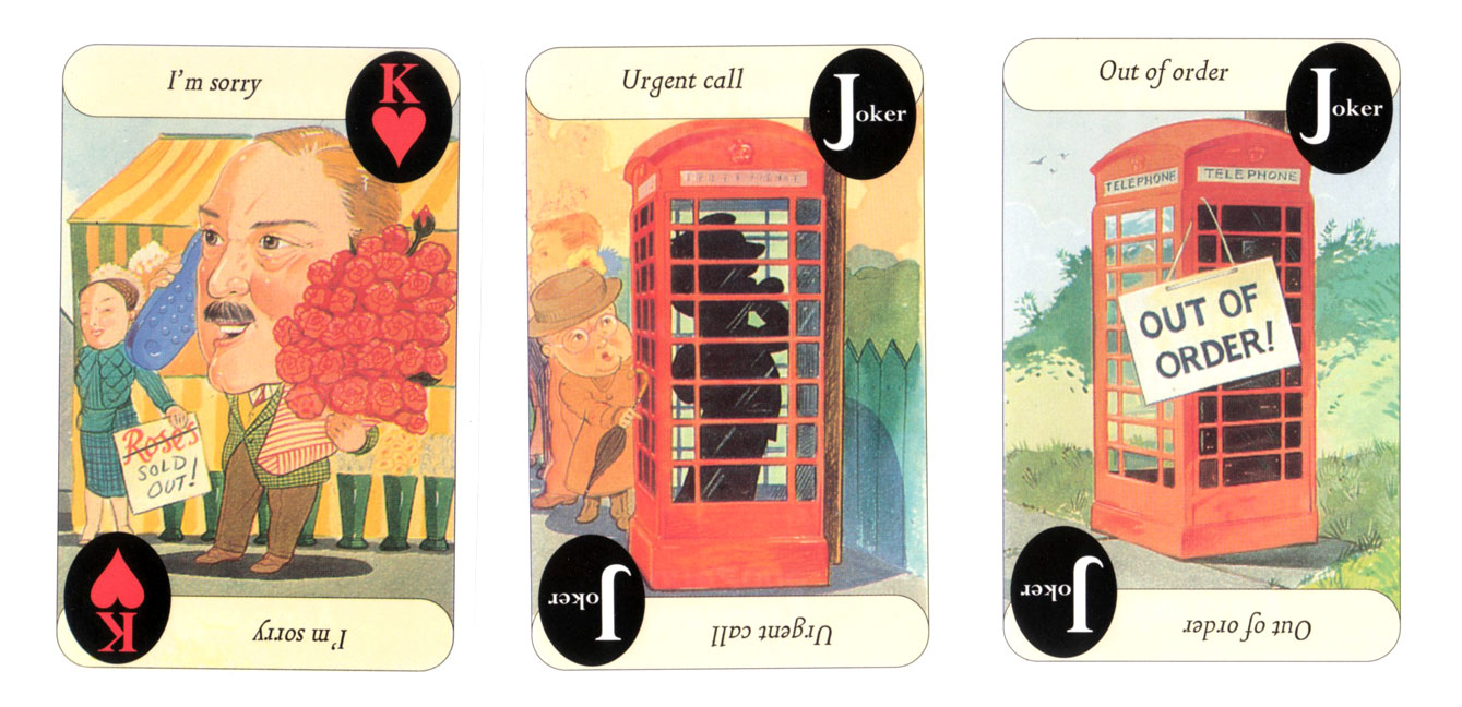 Mercury ‘One-2-One Situations’ playing cards published by Mercury Communications