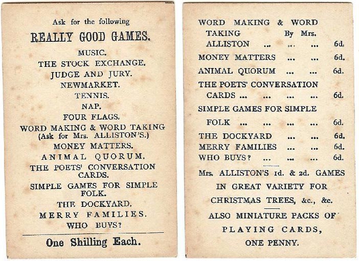 List of Multum in Parvo Games