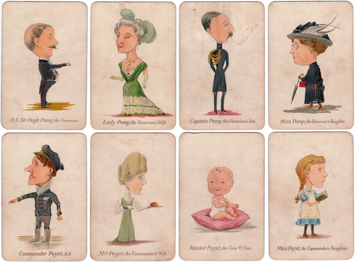 Naval and Military Families produced by Prince and Princess Louis of Battenberg, printed by Ernst Nister of Nuremberg, c.1905-10