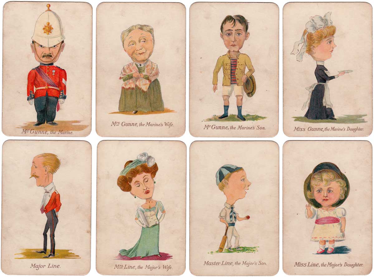 Naval and Military Families produced by Prince and Princess Louis of Battenberg, printed by Ernst Nister of Nuremberg, c.1905-10