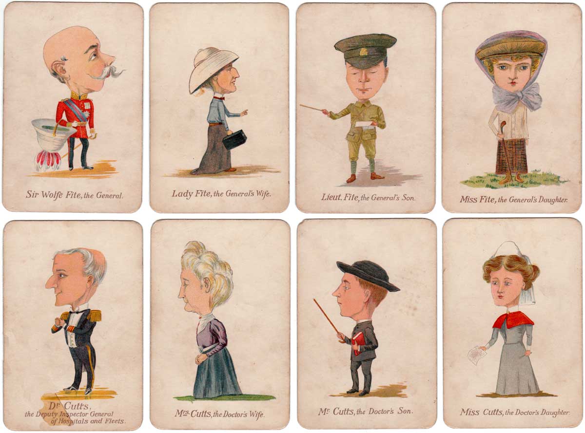 Naval and Military Families produced by Prince and Princess Louis of Battenberg, printed by Ernst Nister of Nuremberg, c.1905-10