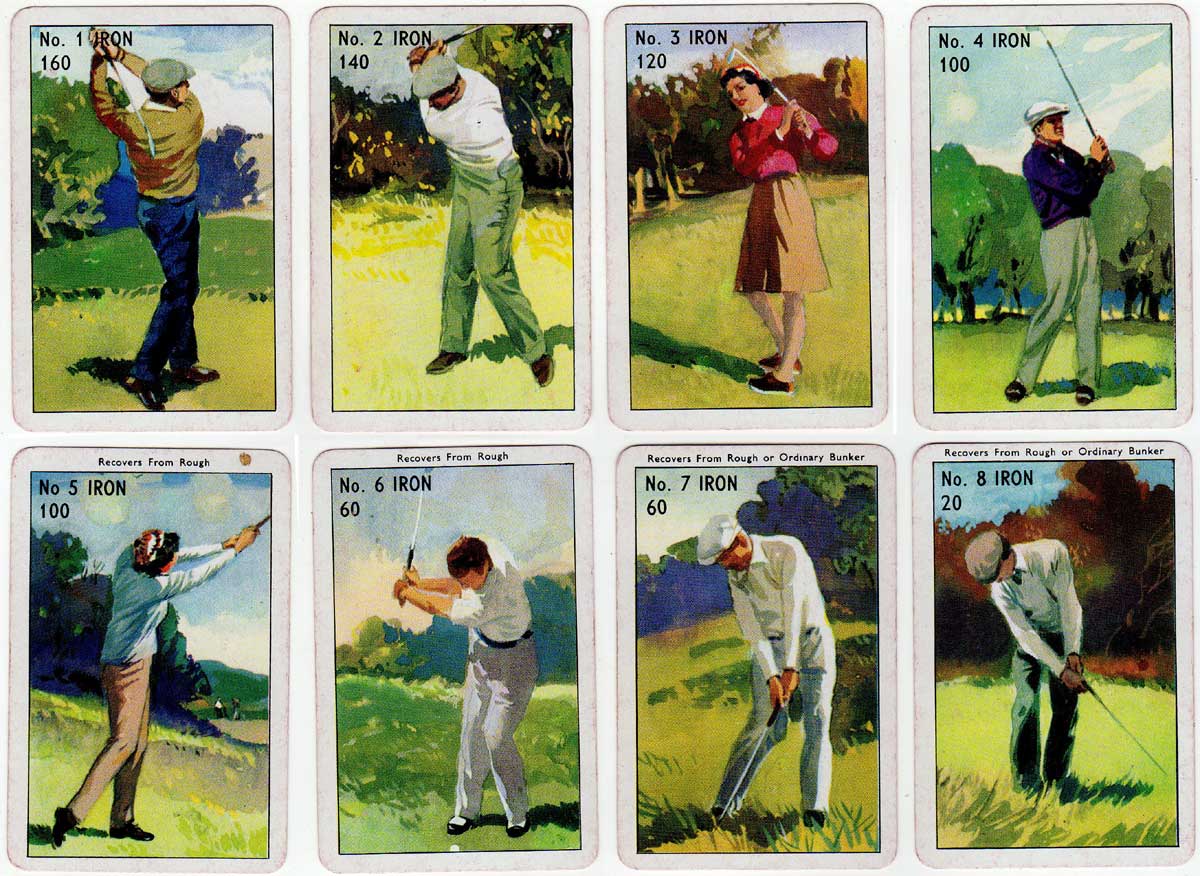 Card Golf published by Pepys Games, c.1960 Card Golf published by Pepys Games, c.1960