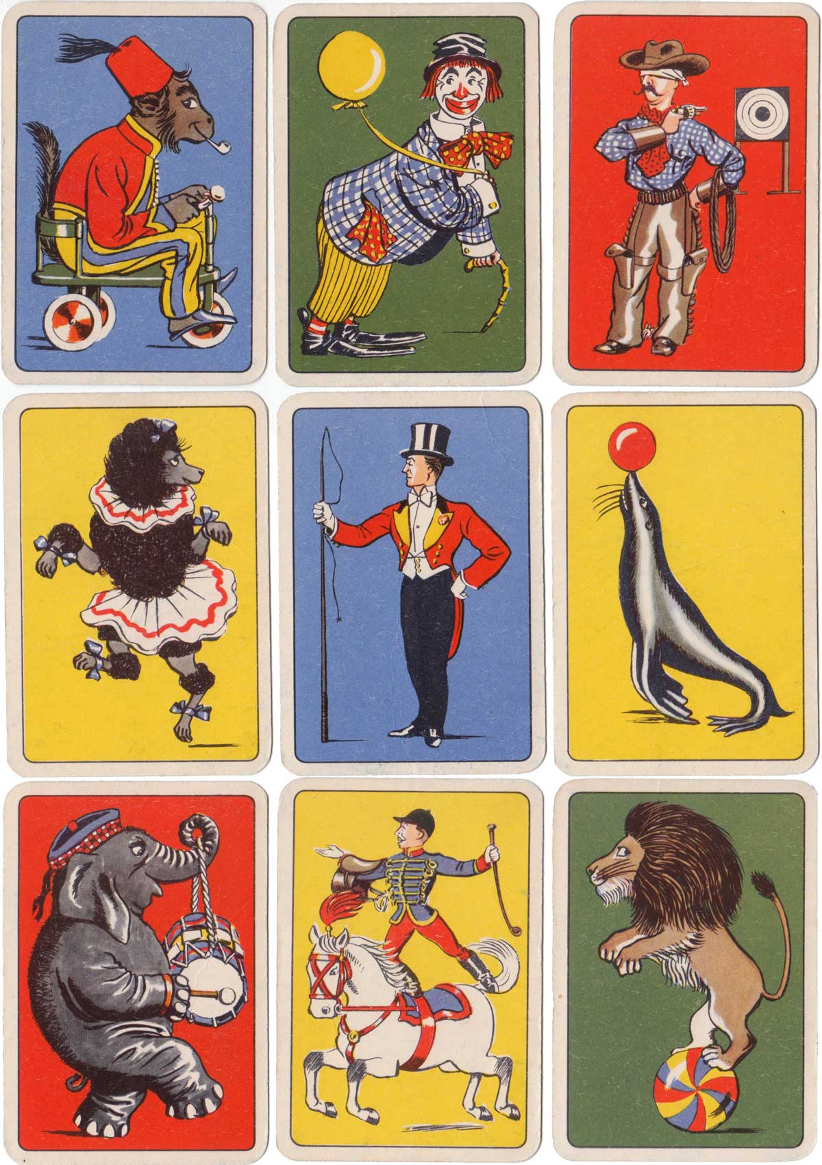 Circus Snap published by Pepys Games, c.1954