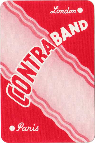 Contraband by Pepys Games, c.1957 Contraband by Pepys Games, c.1957