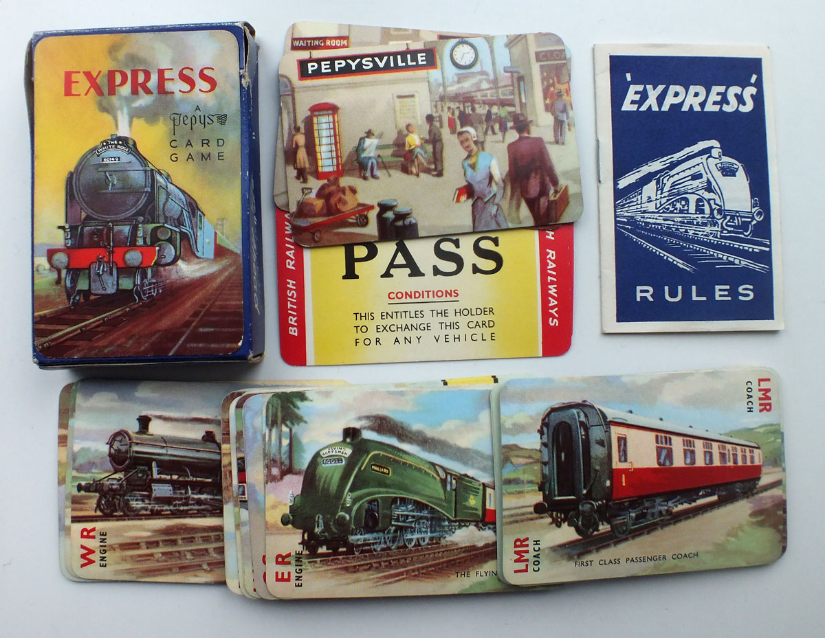 Pepys “Express” card game 2nd edition c.1955 Pepys “Express” card game 2nd edition c.1955