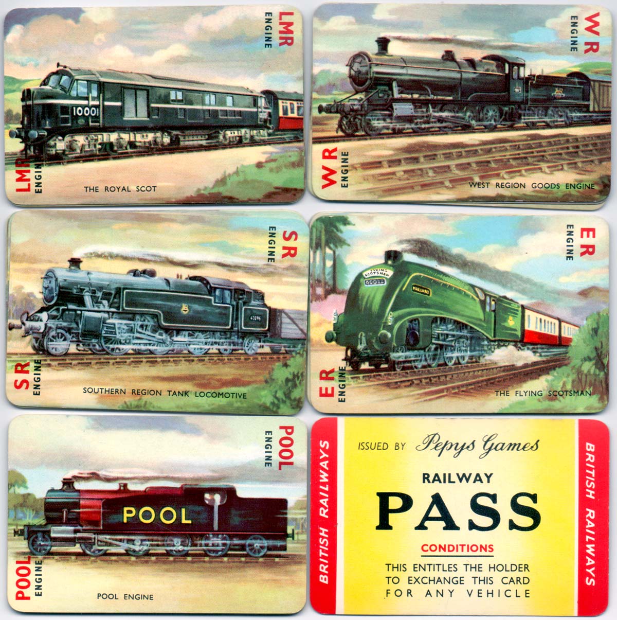 Pepys “Express” card game 2nd edition c.1955 Pepys “Express” card game 2nd edition c.1955