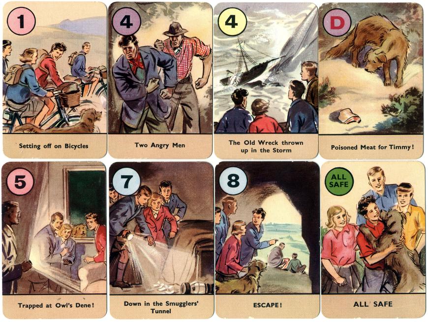 The Famous Five Card Game by Enid Blyton