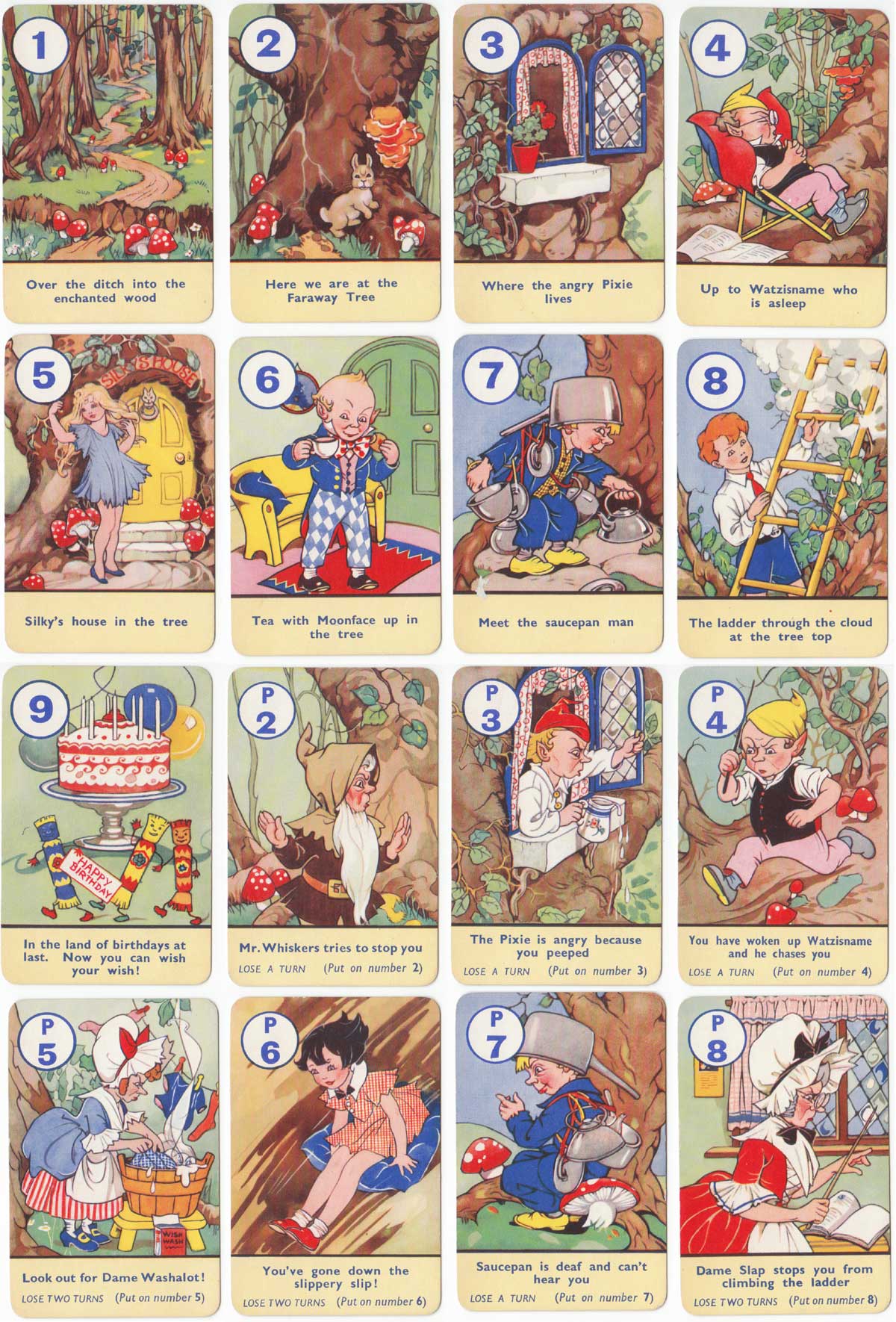 Faraway Tree published by Pepys Games in 1950 based on the stories by Enid Blyton Faraway Tree published by Pepys Games in 1950 based on the stories by Enid Blyton