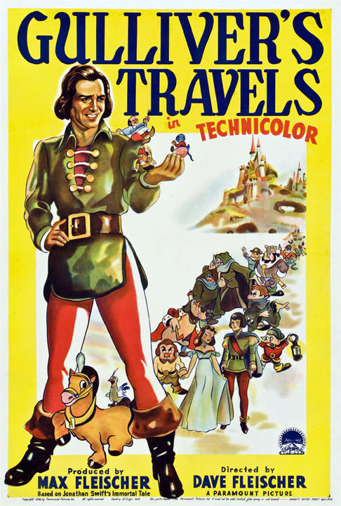 Gulliver’s Travels produced and directed by Max and Dave Fleischer for Paramount Studios, 1940 Gulliver’s Travels produced and directed by Max and Dave Fleischer for Paramount Studios, 1940