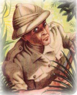 Hunter from Jungle Thrills by Pepys Games, 1955 Hunter from Jungle Thrills by Pepys Games, 1955