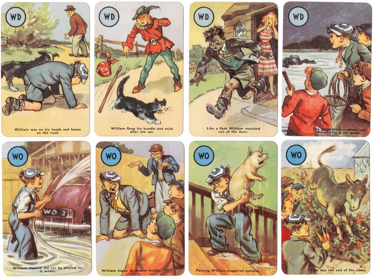 Just William drawn by Thomas Henry, published by Pepys Games in 1952 Just William drawn by Thomas Henry, published by Pepys Games in 1952