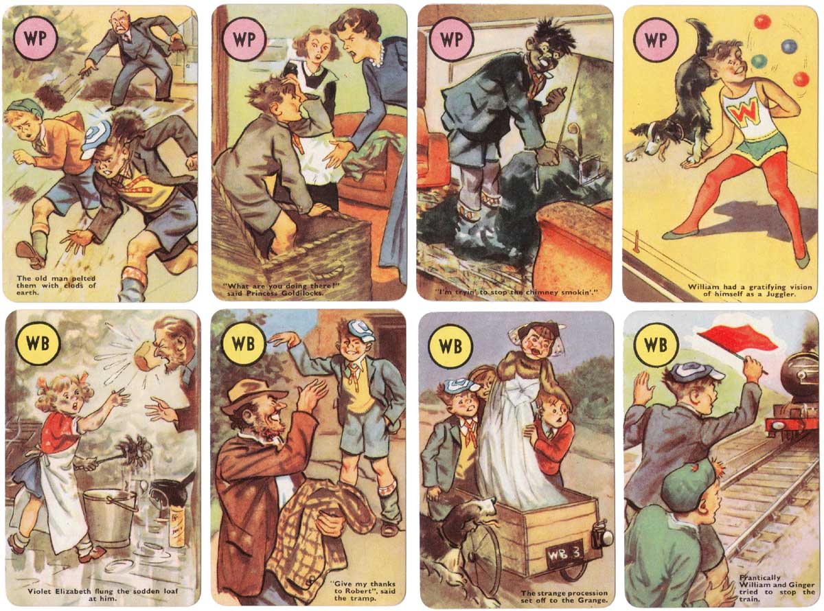 Just William drawn by Thomas Henry, published by Pepys Games in 1952 Just William drawn by Thomas Henry, published by Pepys Games in 1952