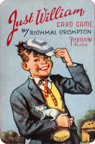 Just William drawn by Thomas Henry, published by Pepys Games in 1952