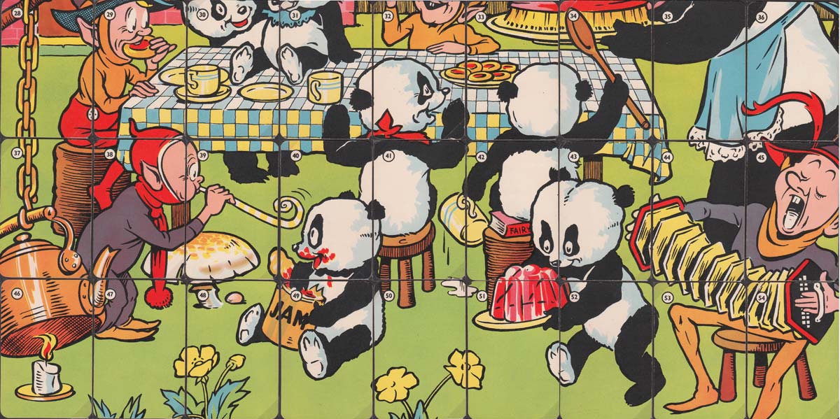 Panda’s Party published by Pepys Games, 1940