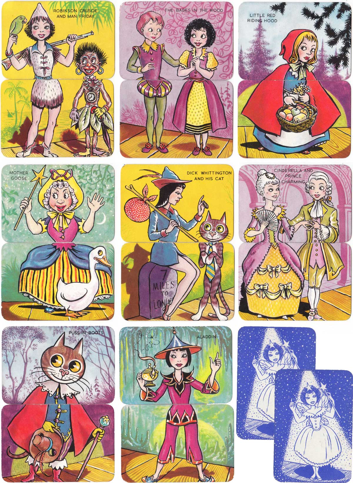 Panto card game published by Pepys Games, 1956