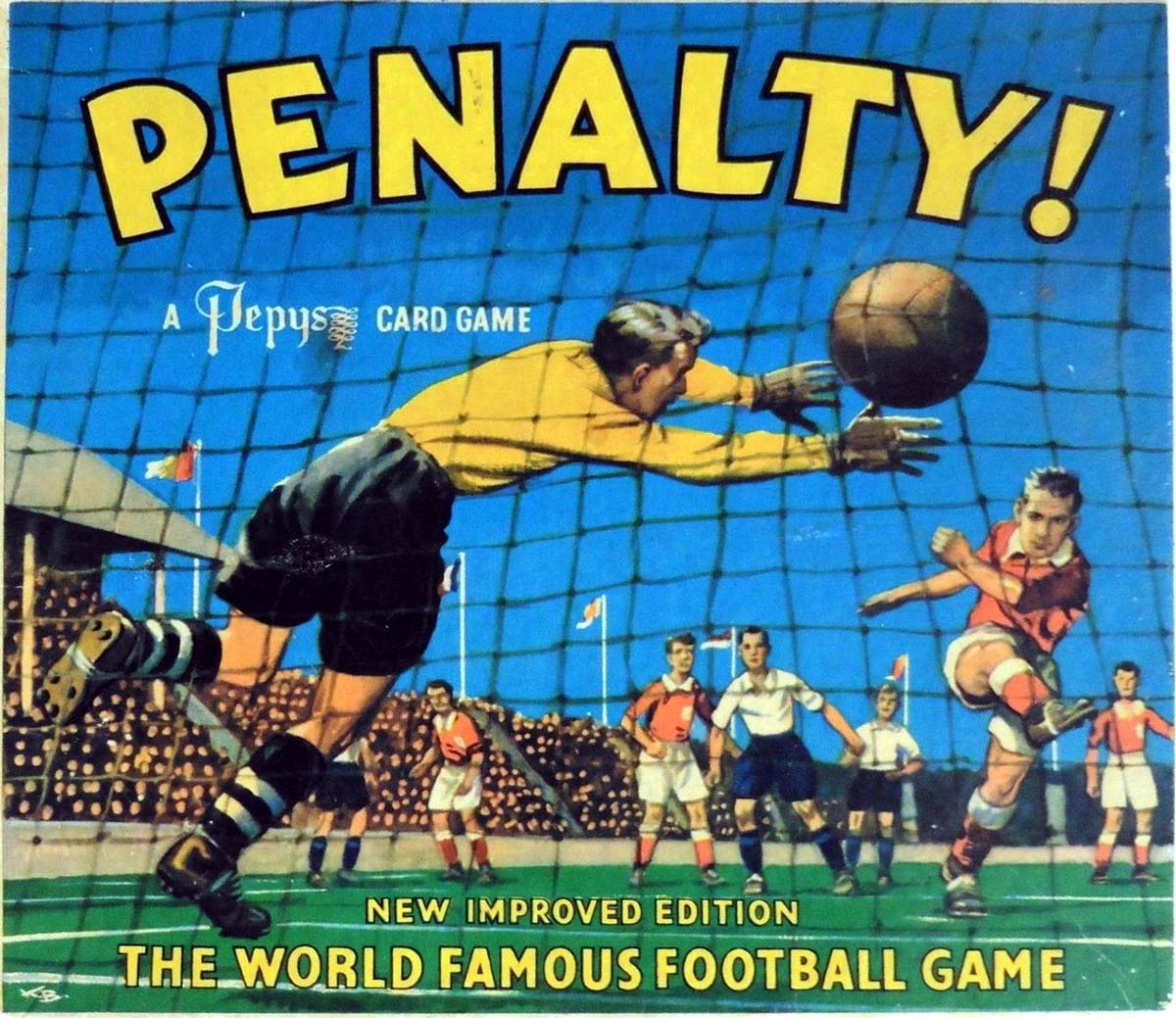 Penalty was invented by Ernesto Scoia of Milan and published the UK by Pepys in the 1960s