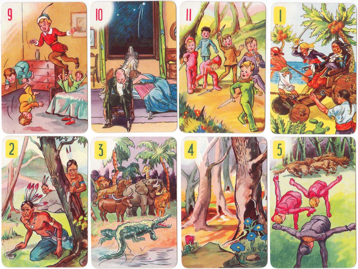 Peter Pan card game by Pepys, first edition, 1939 Peter Pan card game by Pepys, first edition, 1939