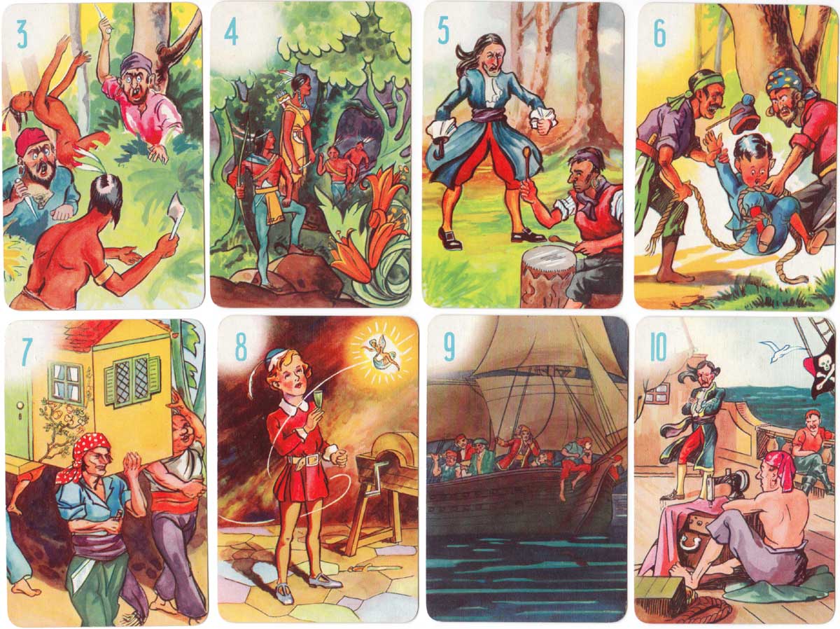 Peter Pan card game by Pepys, first edition, 1939