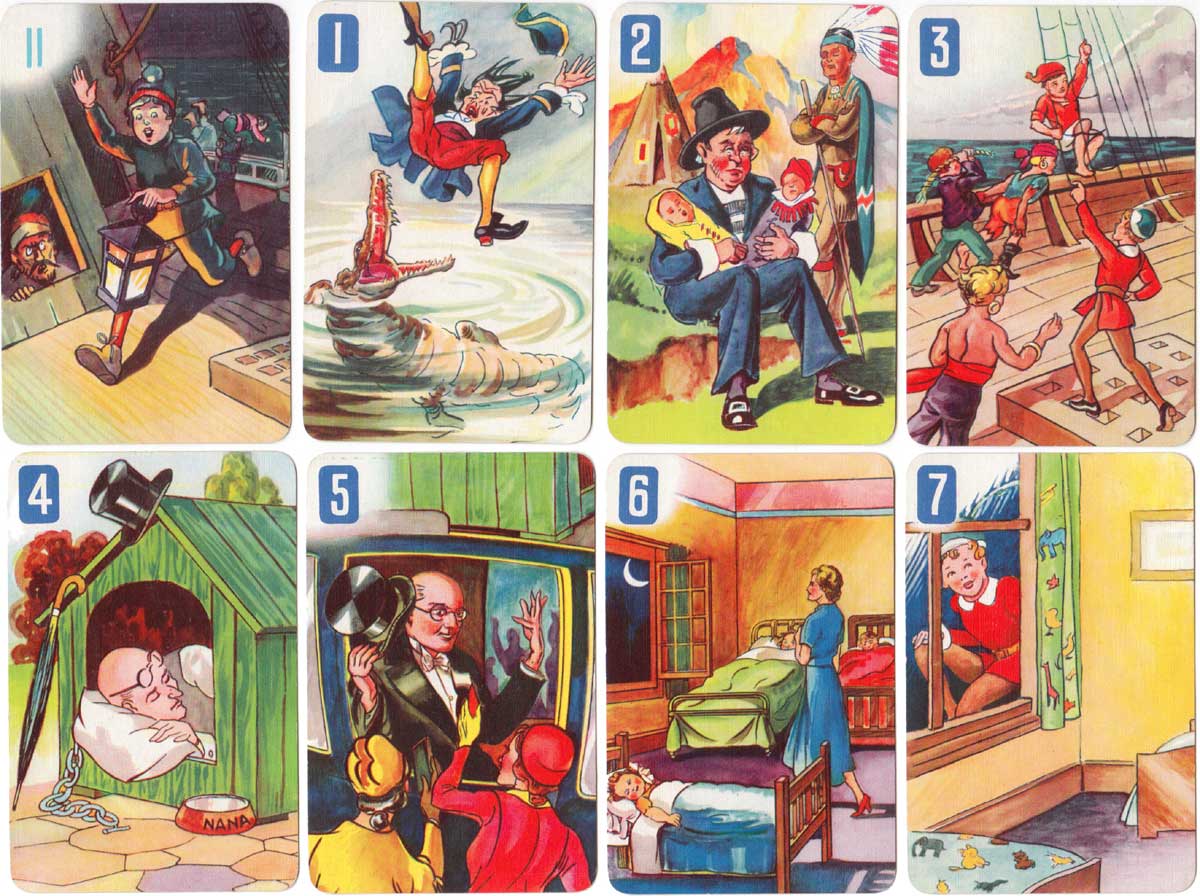 Peter Pan card game by Pepys, first edition, 1939 Peter Pan card game by Pepys, first edition, 1939