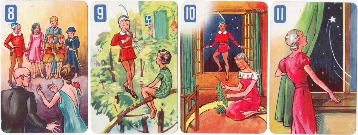 Peter Pan card game by Pepys, first edition, 1939