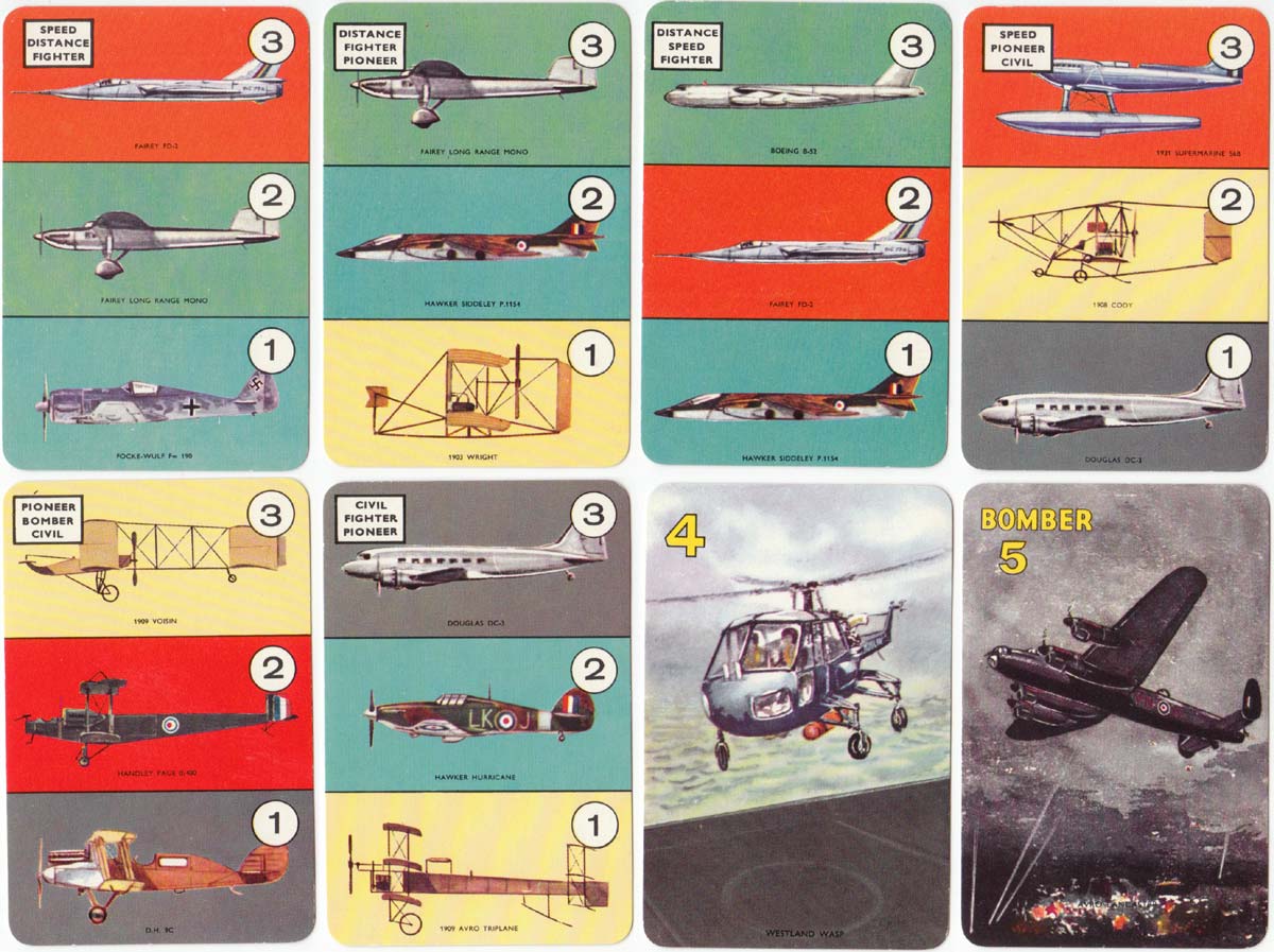 The ’Planes Game published by Pepys, 1965