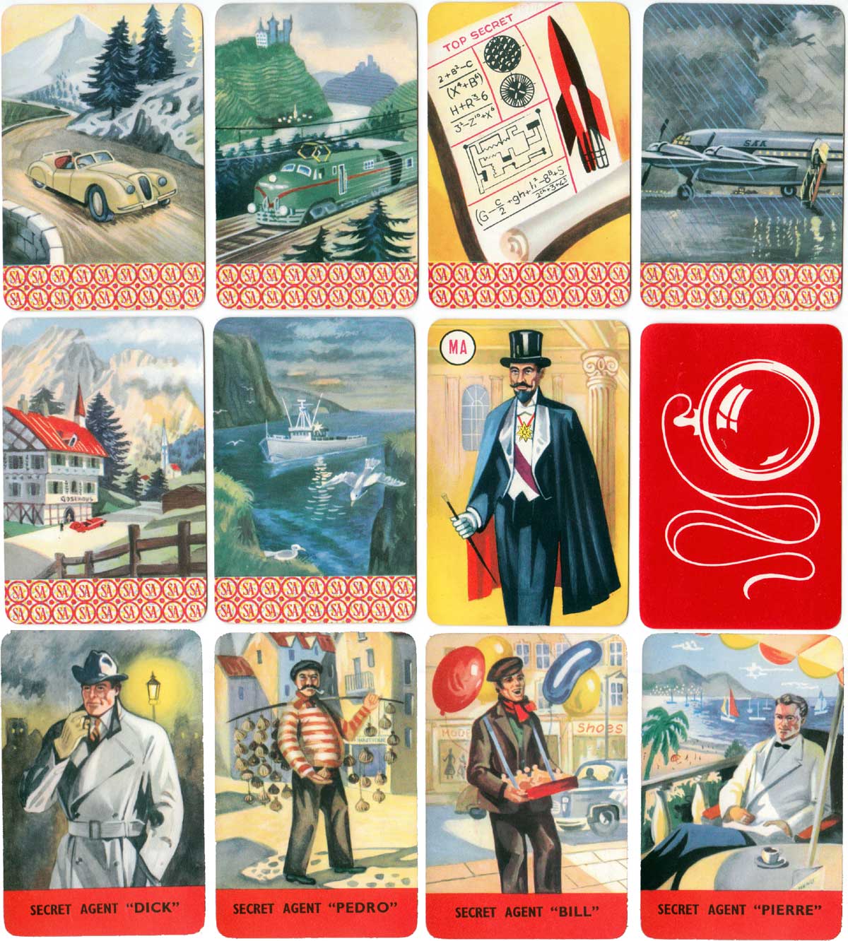 Secret Agent by Pepys Games, 1957