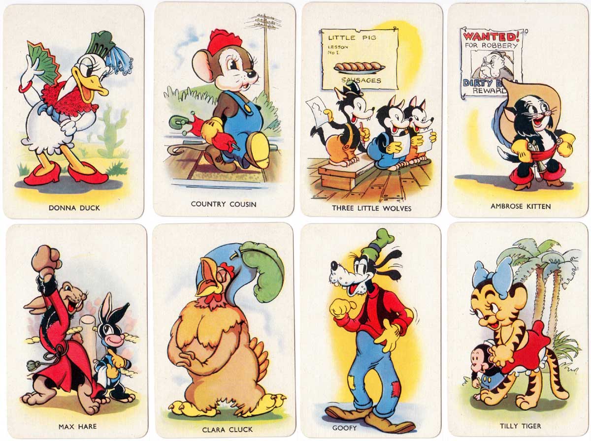 Shuffled Symphonies published by Pepys Games in association with Walt Disney, 1939