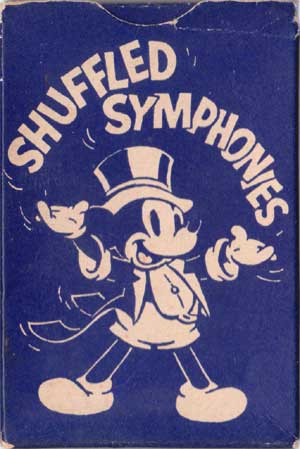 Shuffled Symphonies published by Pepys Games in association with Walt Disney, 1939