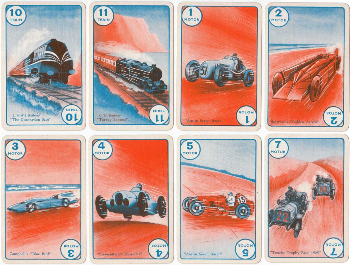 first edition of Speed by Pepys Games published in 1938 first edition of Speed by Pepys Games published in 1938
