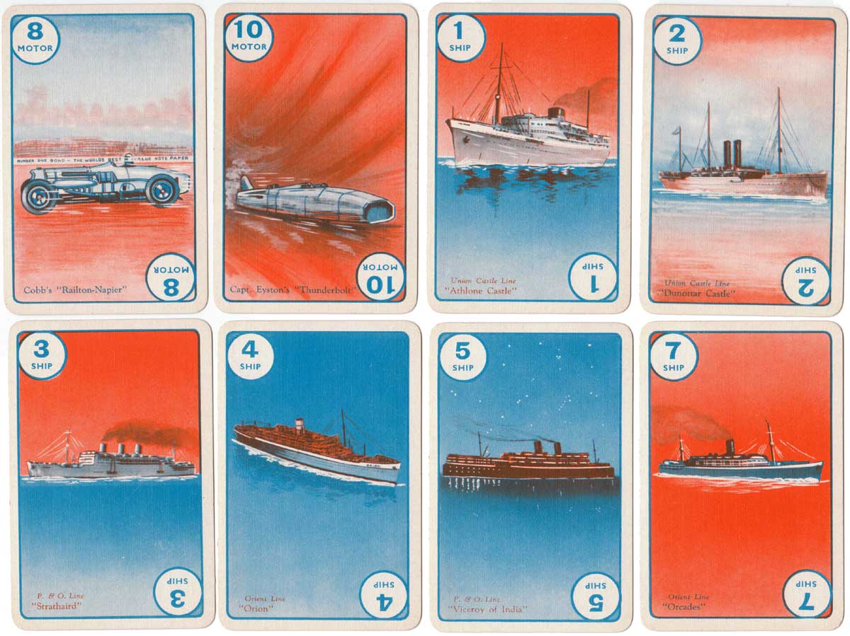 first edition of Speed by Pepys Games published in 1938 first edition of Speed by Pepys Games published in 1938