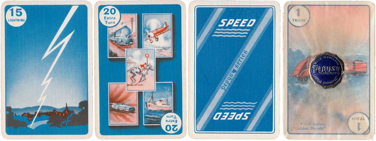 first edition of Speed by Pepys Games published in 1938 first edition of Speed by Pepys Games published in 1938