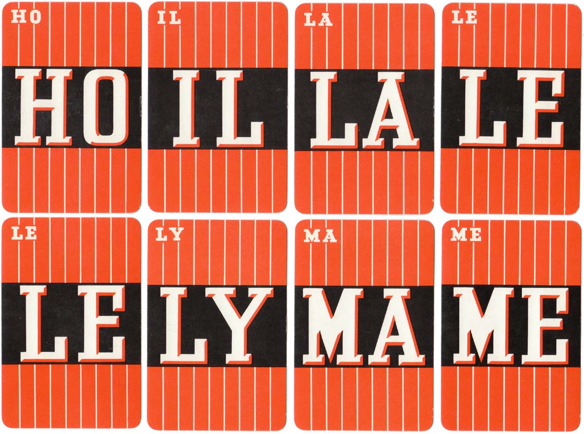 Spell word game published by Pepys Games, 1958 Spell word game published by Pepys Games, 1958