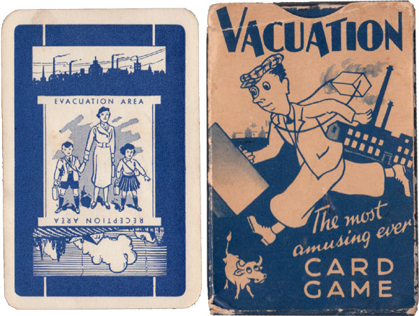 “Vacuation” published by Pepys games during WW2, c.1940