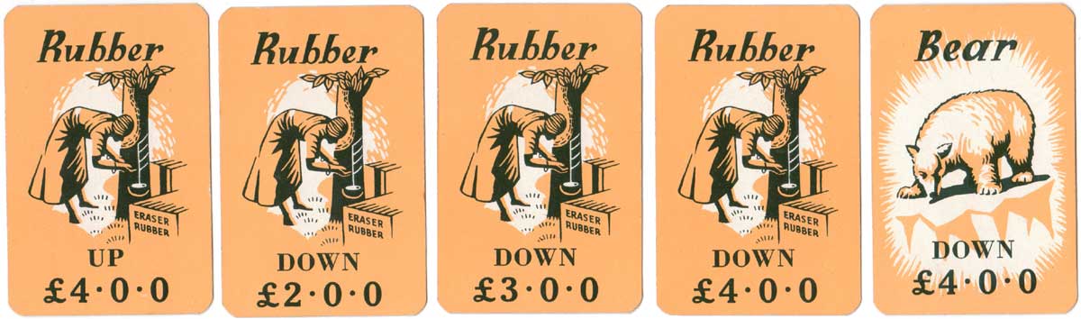 Win-A-Lot card game by Pepys, 1951