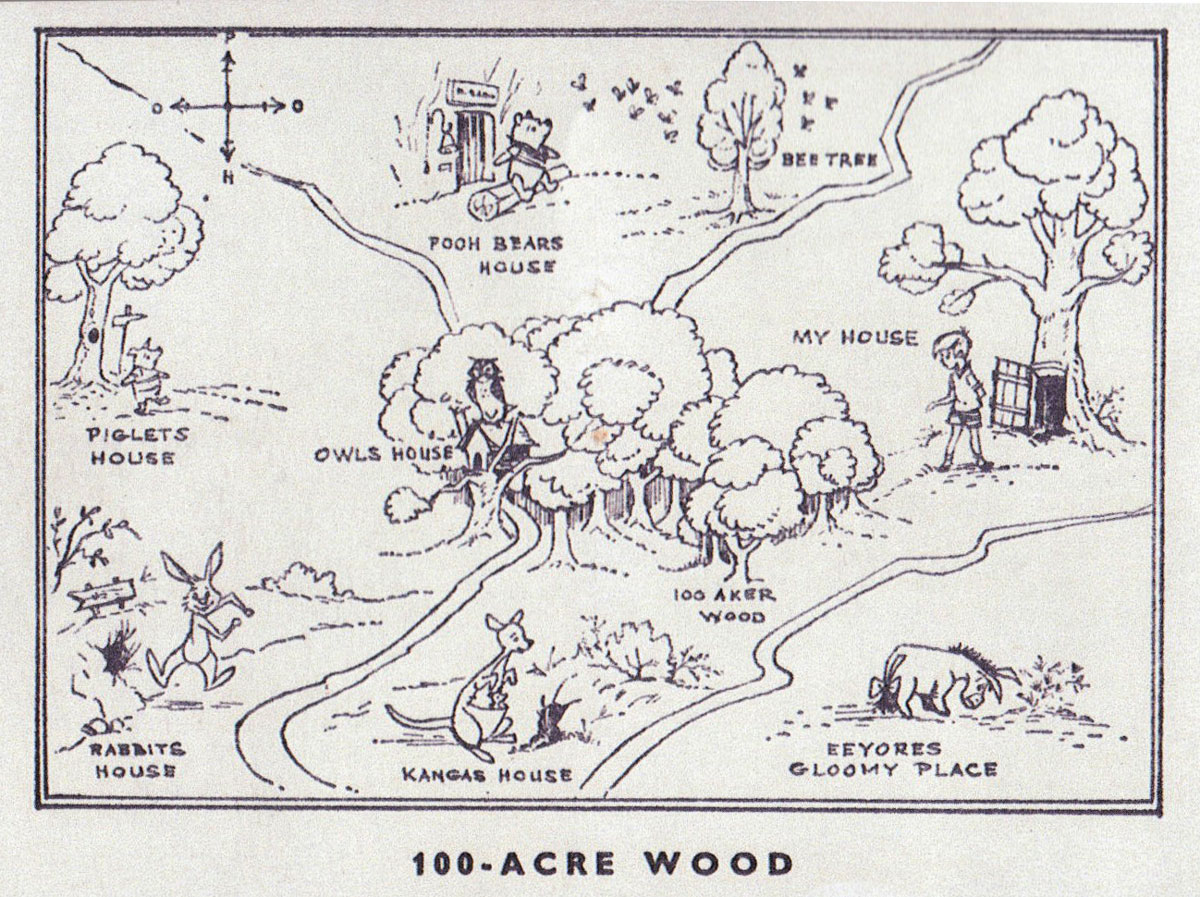 Winnie the Pooh card game published by Pepys Games 1965