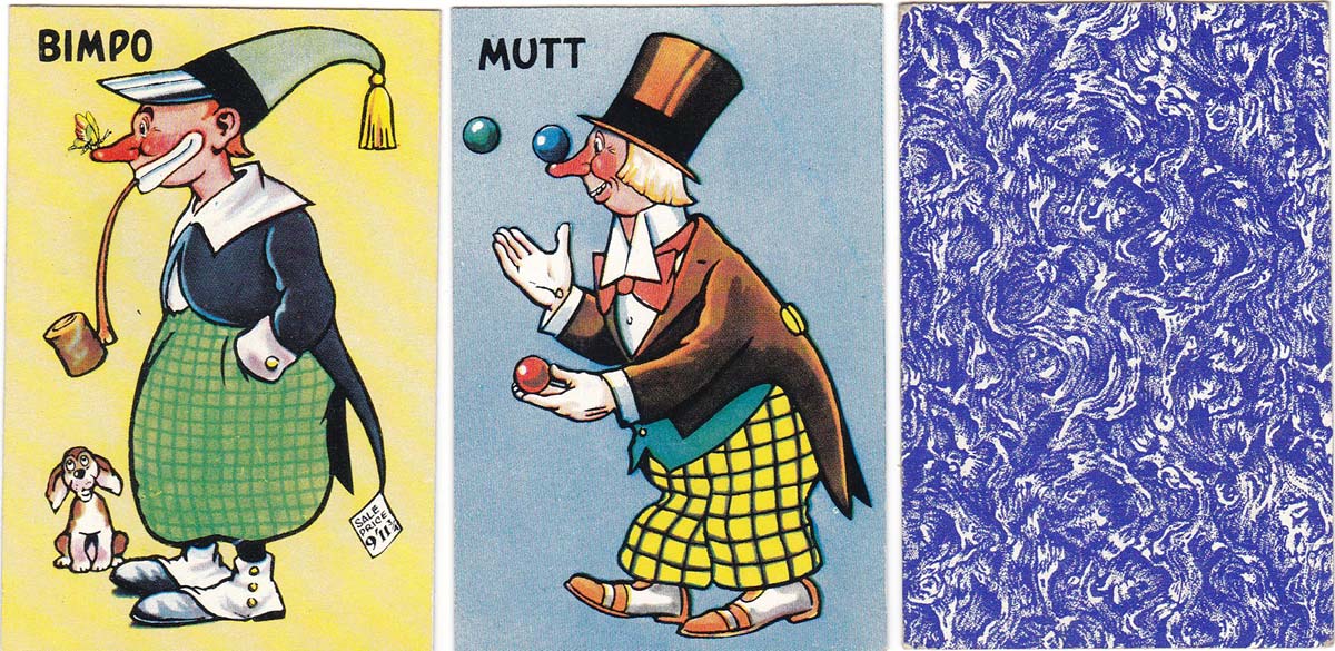 Wu-Pee card game by Pepys (Castell Bros Ltd), 1947