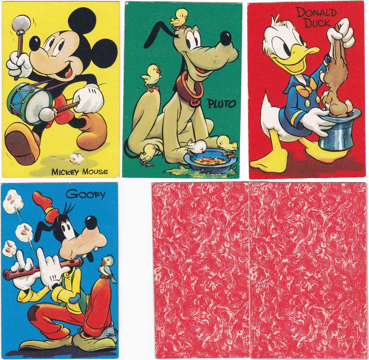 Disney Wu-Pee card game by Pepys (Castell Bros Ltd), 1947