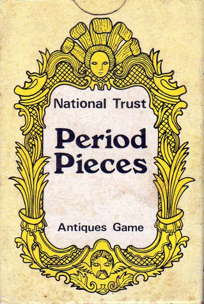 National Trust Period Pieces Antiques Game produced in 1976