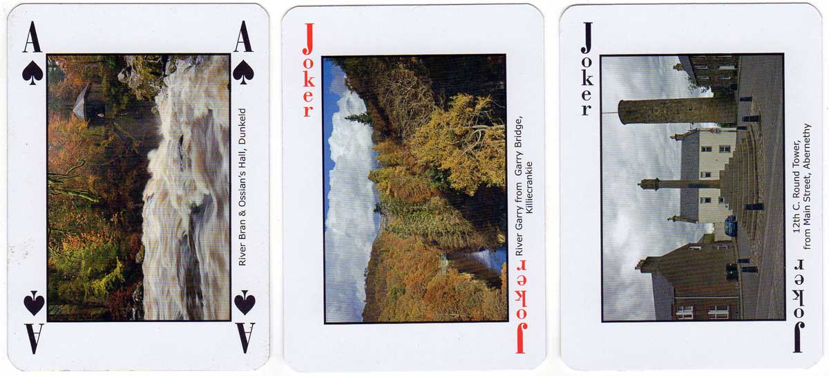 Perthshire Playing Cards with photography by Duncan McEwan, 2014